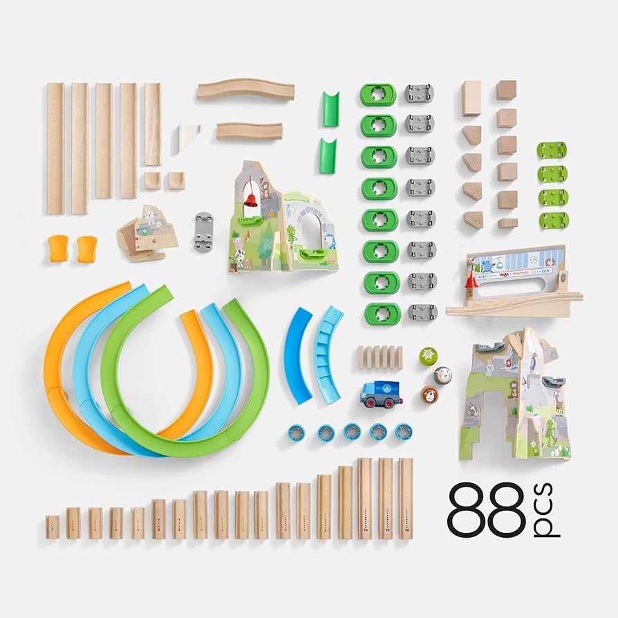 Amazon.com: HABA Kullerbu Mountain Adventure Ball Track